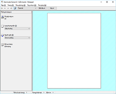 hình: Xem trước Canon IJ