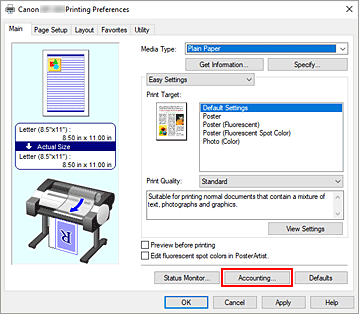 figura:Selezionare Contabilità... nella scheda Principale
