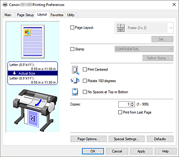 figura:Scheda Layout