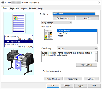 Imagen: ficha Principal