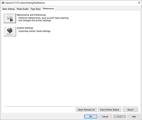 slika: kartica Vzdrževanje