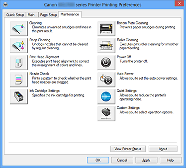 pav.: Priežiūros skirtukas