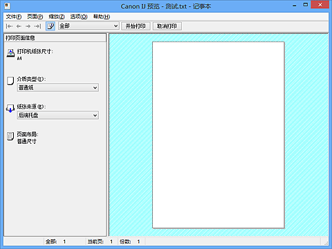 插图：Canon IJ 预览