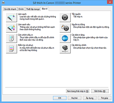 hình: Thanh Bảo trì