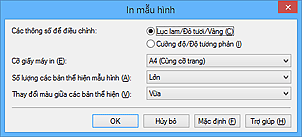 hình: Hộp thoại In mẫu hình