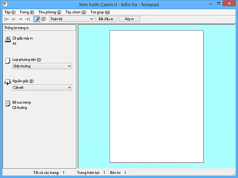 hình: Xem trước Canon IJ