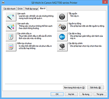 hình: Thanh Bảo trì