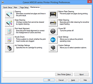 slika: kartica Održavanje