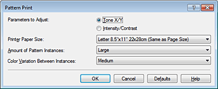 pav.: Šablono spausdinimo dialogo langas