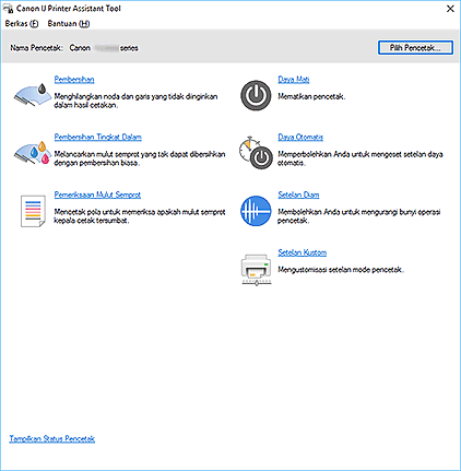 gambar: Canon IJ Printer Assistant Tool