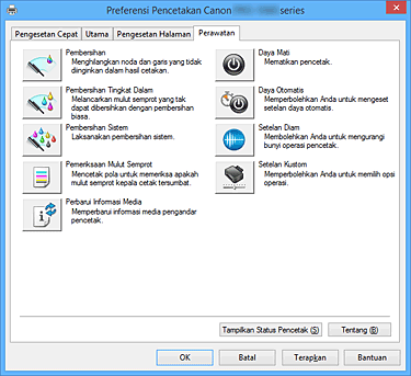 gambar: Tab Perawatan