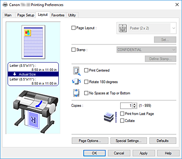 figura:Scheda Layout
