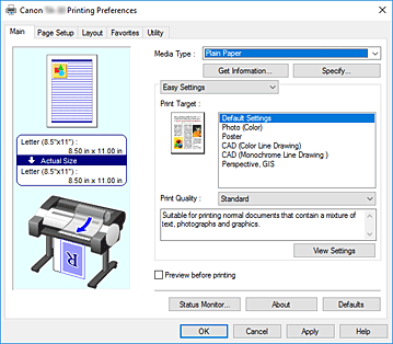 Imagen: ficha Principal