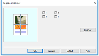 figure&nbsp;: Affichage de l'aperçu des paramètres dans l'onglet Configuration de la page