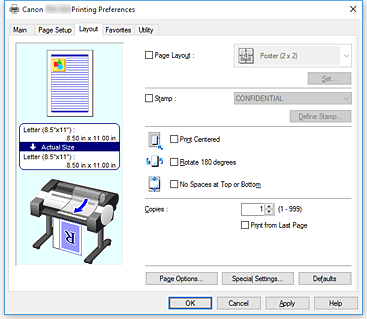 figura:Scheda Layout