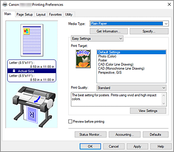 Imagen: ficha Principal