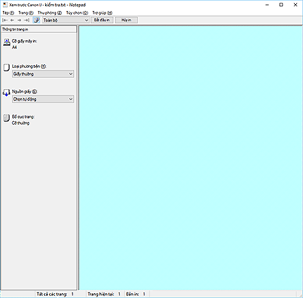 hình: Xem trước Canon IJ