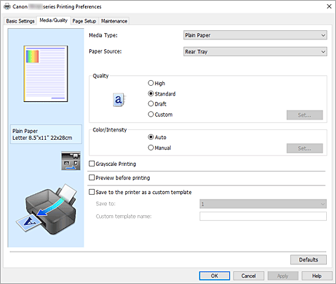 slika: kartica Mediji/kvaliteta