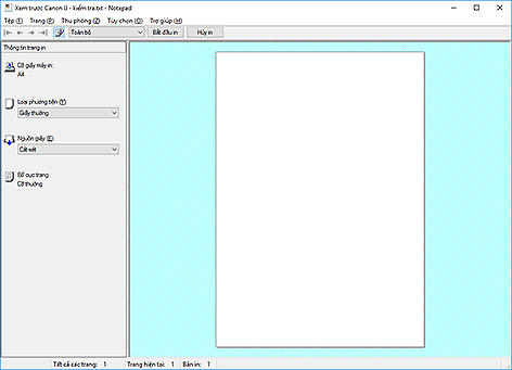 hình: Xem trước Canon IJ