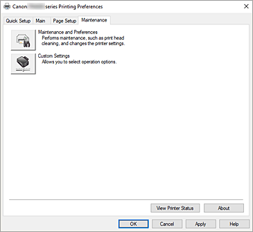 slika: kartica Vzdrževanje
