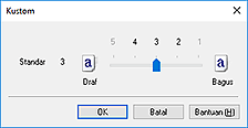 gambar: Kotak dialog Kustom