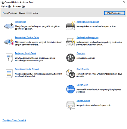 gambar: Canon IJ Printer Assistant Tool
