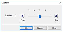 figure:Custom dialog box