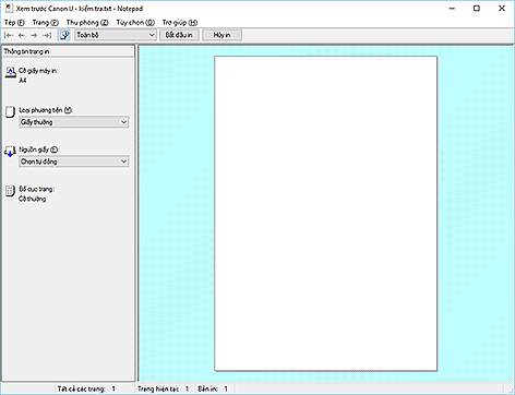 hình: Xem trước Canon IJ