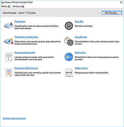 gambar: Canon IJ Printer Assistant Tool