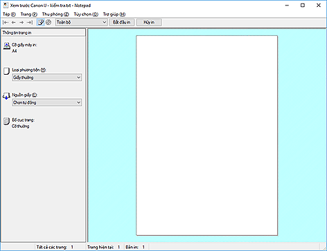 hình: Xem trước Canon IJ