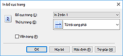 hình: Hộp thoại In bố cục trang