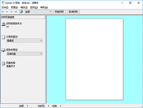 插图：Canon IJ预览