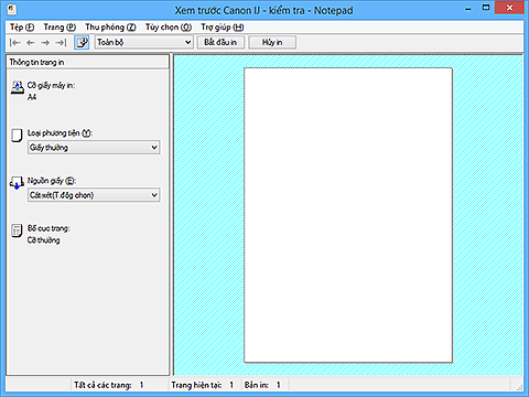 hình: Xem trước Canon IJ