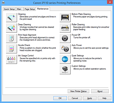 pav.: Priežiūros skirtukas