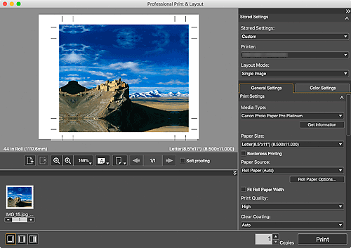 Abbildung: Hauptbildschirm