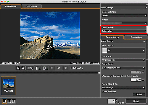 Abbildung: Hauptbildschirm