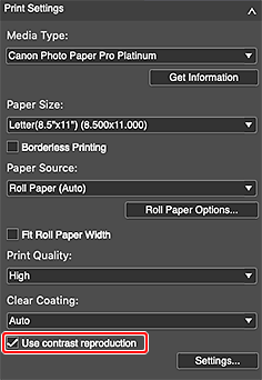 figure: General Settings tab (Print Settings)