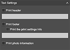 figura: Pestaña Configuración general (Configuración de texto)