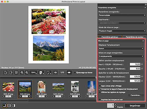figure&nbsp;: Écran principal