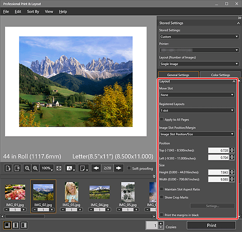 Abbildung: Hauptbildschirm