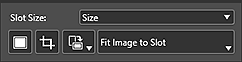 figure: Image slot menu