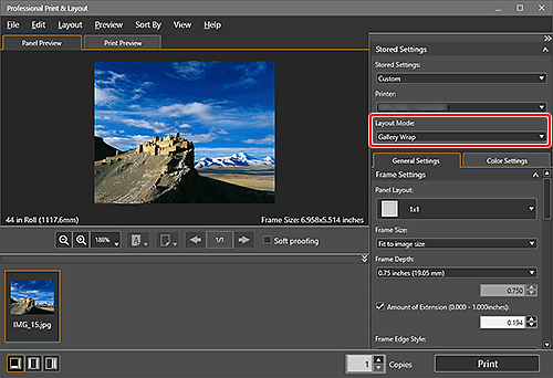 Abbildung: Hauptbildschirm