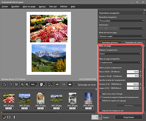 figure&nbsp;: Écran principal