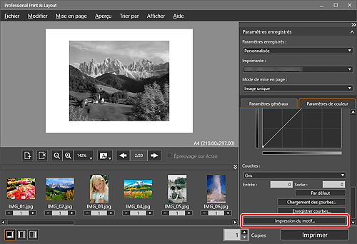 figure&nbsp;: Écran principal