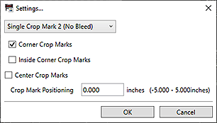 figura: finestra di dialogo Impostazioni...