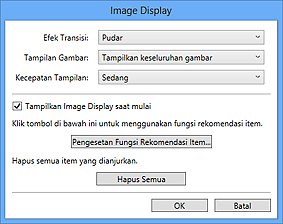 gambar: Kotak dialog Preferensi dari Image Display