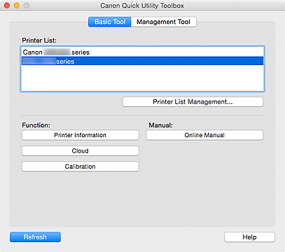 Abbildung: Registerkarte "Basistool"