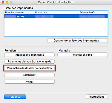 figure : Onglet Outil de base