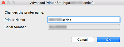 afbeelding: dialoogvenster Geavanceerde printerinstellingen (Advanced Printer Settings)
