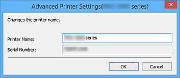 figur:Dialogboksen Avancerede printerindstillinger